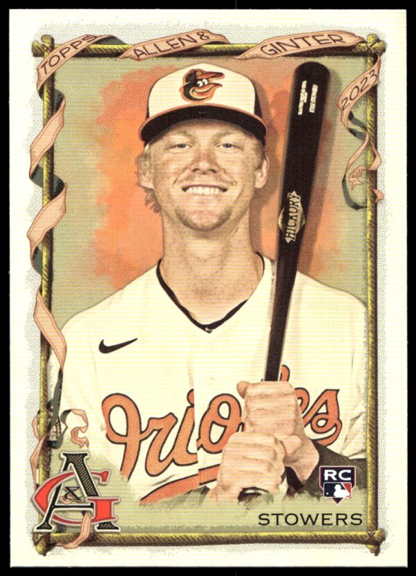 2023 Topps Allen & Ginter Kyle Stowers #45 (Front)