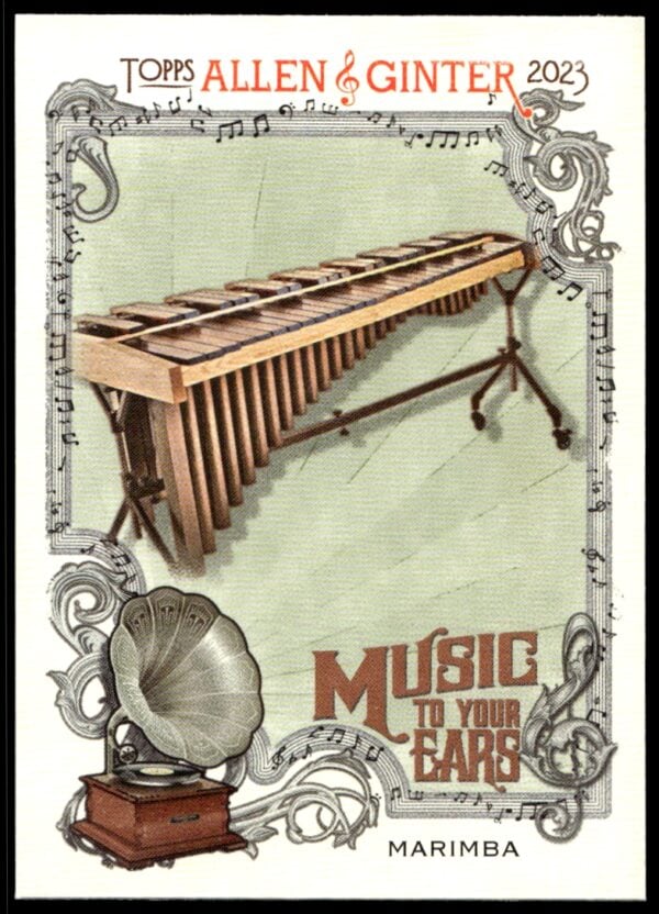 2023 Topps Allen & Ginter Marimba Music to Your Ears #MTYE-6 (Front)