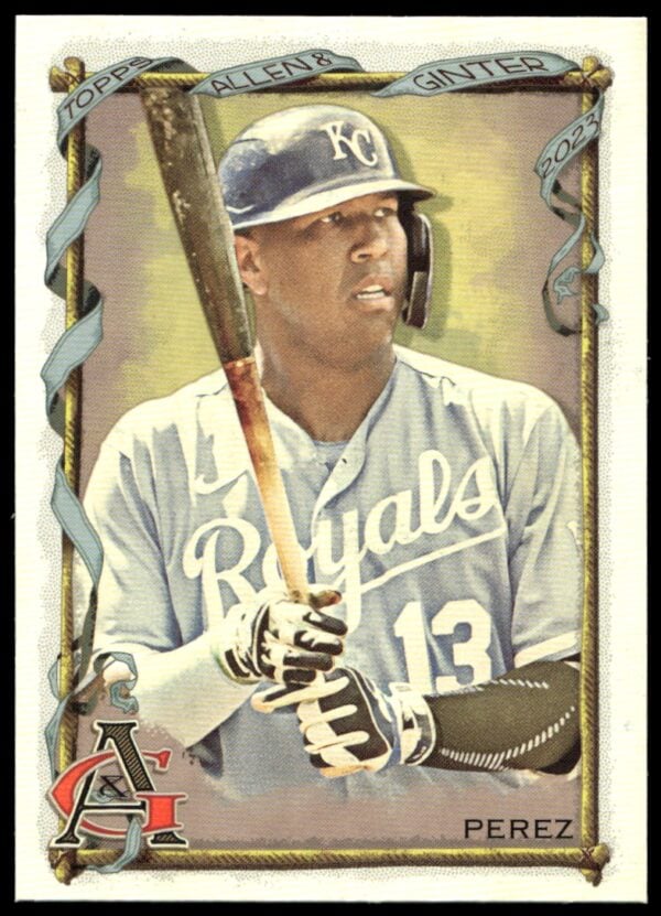 2023 Topps Allen & Ginter Salvador Perez #24 (Front)