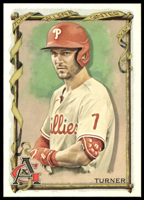 2023 Topps Allen & Ginter Trea Turner #66 (Front)