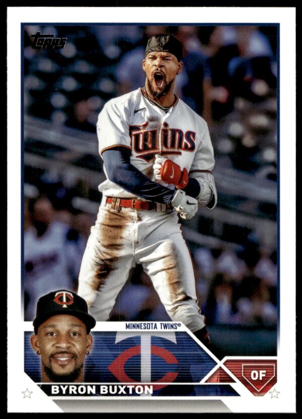 2023 Topps Series 1 Byron Buxton #25 (Front)