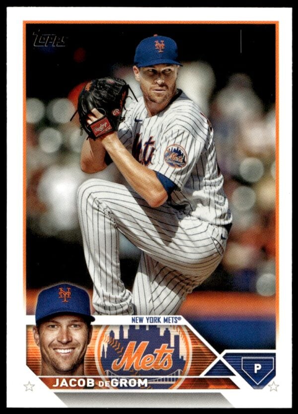 2023 Topps Series 1 Jacob deGrom #48 (Front)