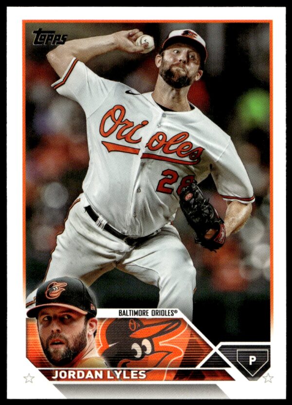 2023 Topps Series 1 Jordan Lyles #212 (Front)