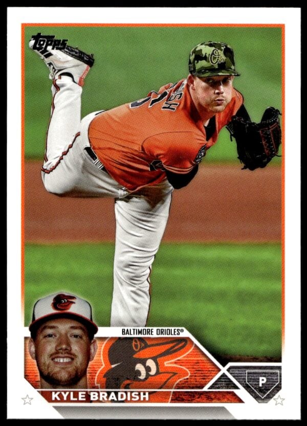 2023 Topps Series 1 Kyle Bradish #77 (Front)