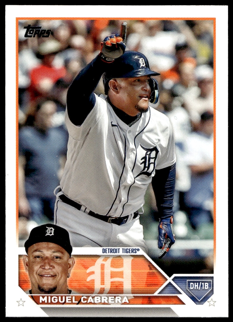 2023 Topps Series 1 Miguel Cabrera #24 (Front)