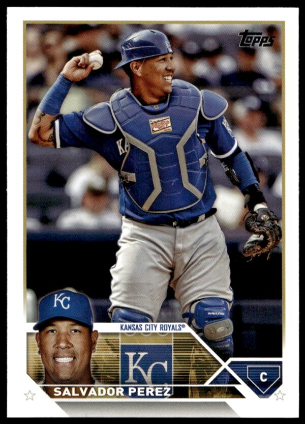 2023 Topps Series 1 Salvador Perez #102 (Front)