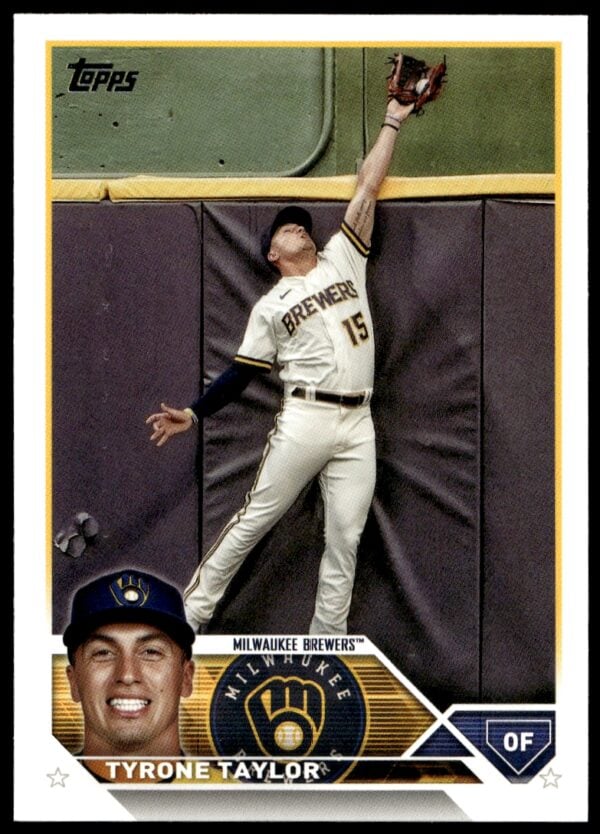 2023 Topps Series 1 Tyrone Taylor #61 (Front)