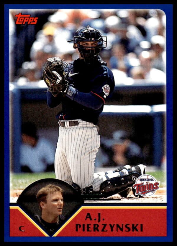 2003 Topps A.J. Pierzynski #616 (Front)