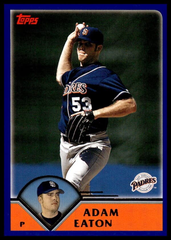 2003 Topps Adam Eaton #486 (Front)