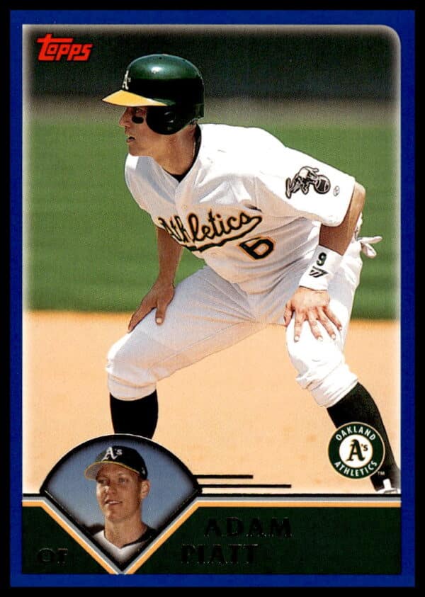 2003 Topps Adam Piatt #483 (Front)