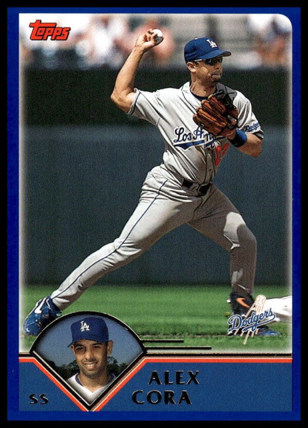 2003 Topps Alex Cora #586 (Front)