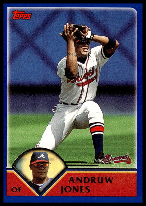 2003 Topps Andruw Jones #13 (Front)