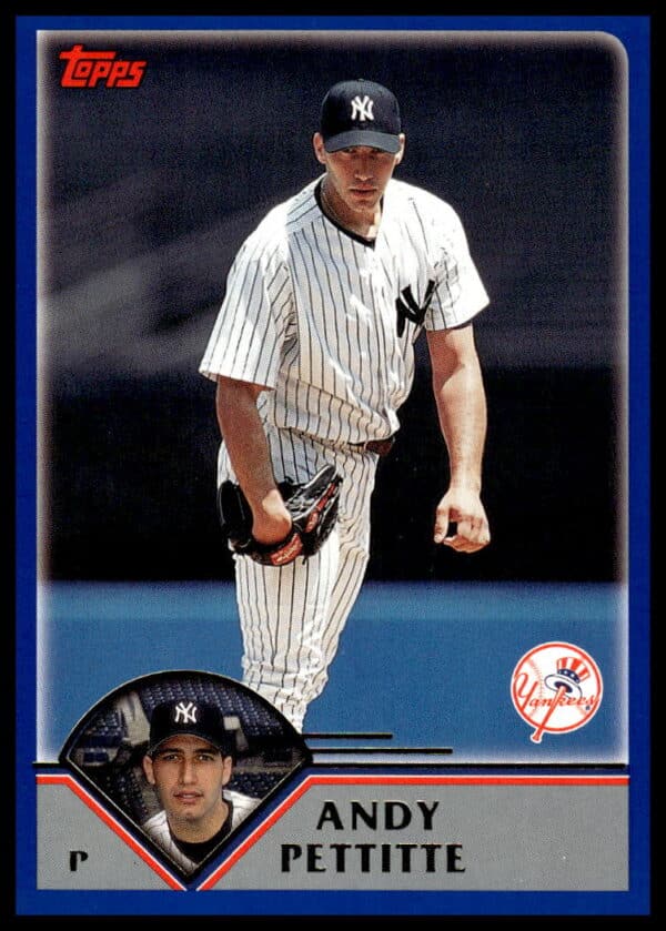 2003 Topps Andy Pettitte #497 (Front)
