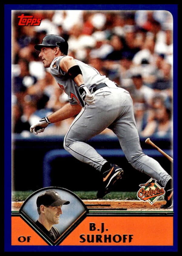 2003 Topps B.J. Surhoff #517 (Front)