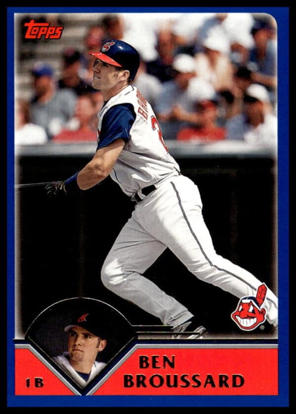 2003 Topps Ben Broussard #562 (Front)