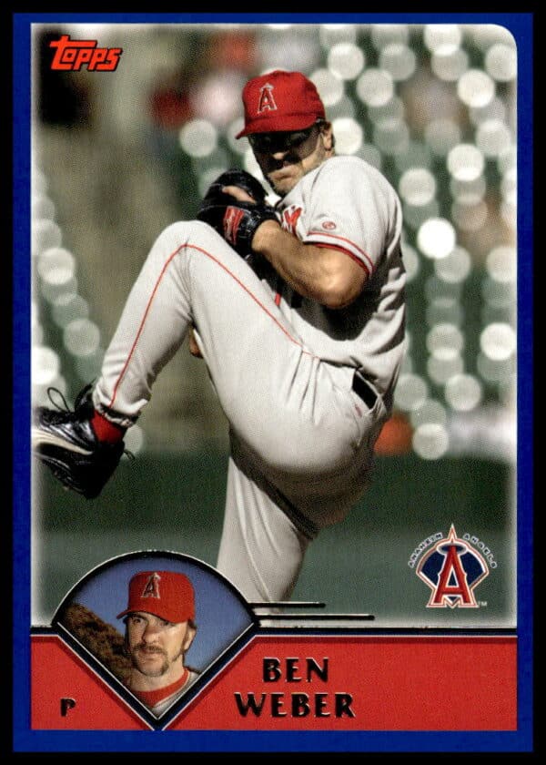 2003 Topps Ben Weber #511 (Front)