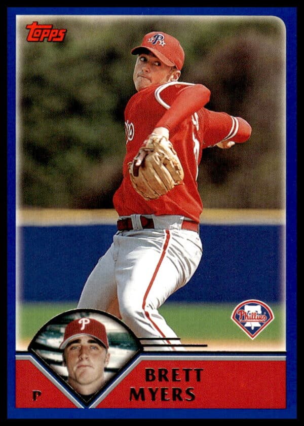 2003 Topps Brett Myers #22 (Front)