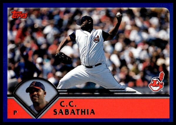 2003 Topps C.C. Sabathia #214 (Front)