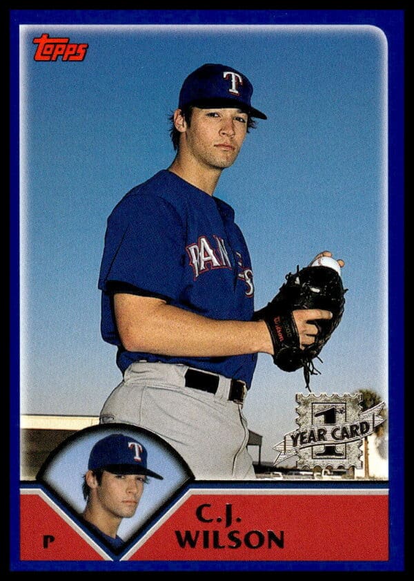 2003 Topps C.J. Wilson #313 (Front)