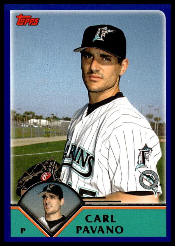 2003 Topps Carl Pavano #613 (Front)