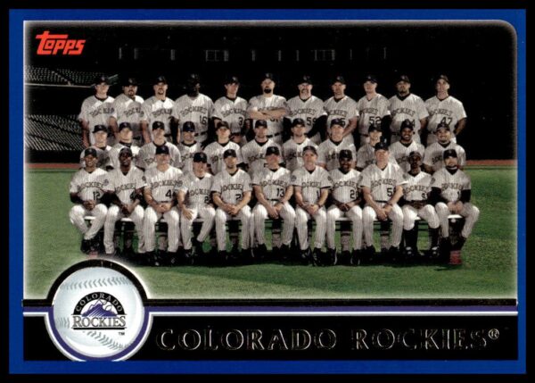 2003 Topps Colorado Rockies #639 (Front)