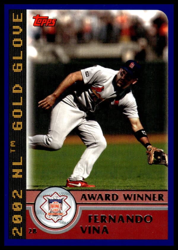 2003 Topps Fernando Vina #697 (Front)