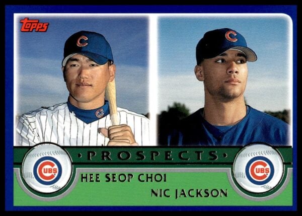 2003 Topps Hee Seop Choi / Nic Jackson #676 (Front)