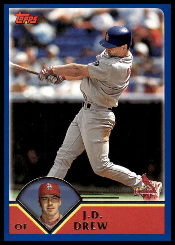 2003 Topps J.D. Drew #624 (Front)