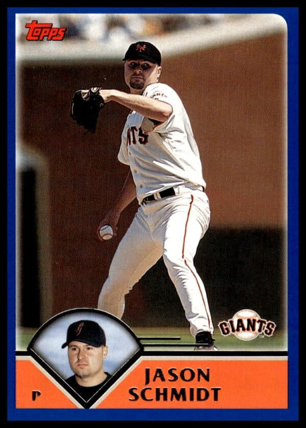 2003 Topps Jason Schmidt #473 (Front)