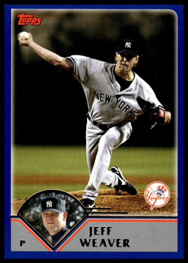 2003 Topps Jeff Weaver #529 (Front)