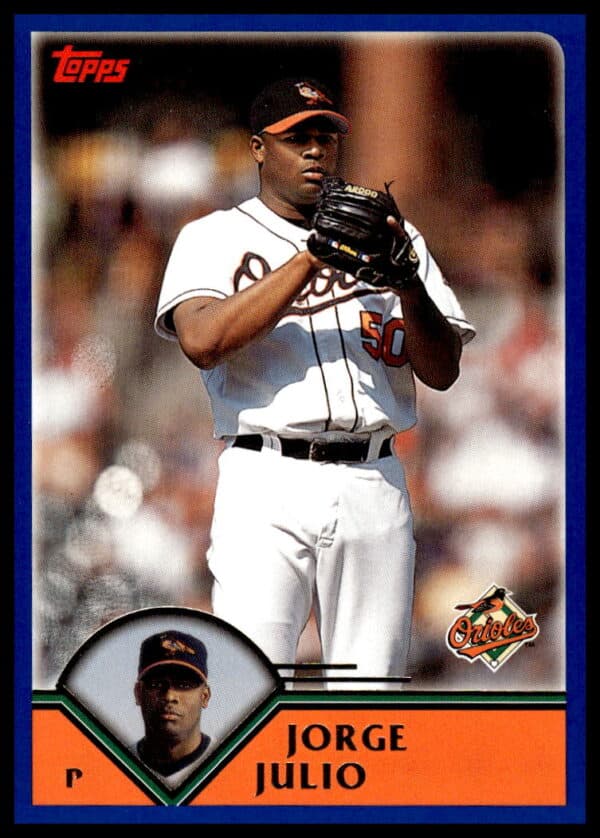 2003 Topps Jorge Julio #538 (Front)