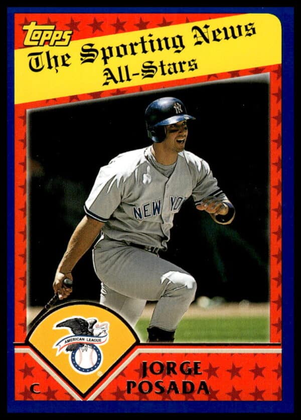 2003 Topps Jorge Posada #363 (Front)