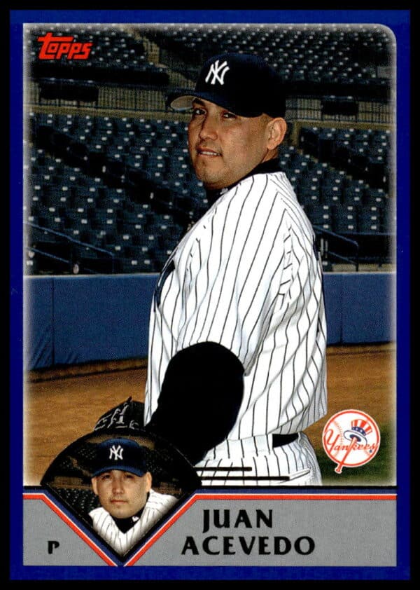 2003 Topps Juan Acevedo #477 (Front)