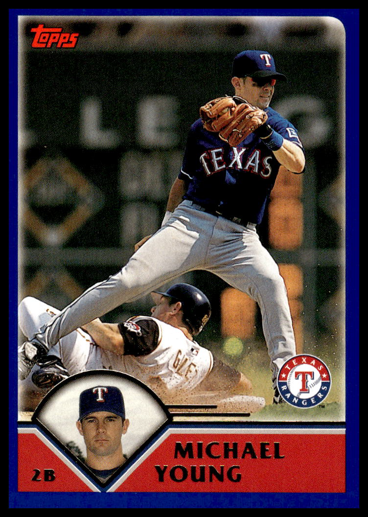 2003 Topps Michael Young #513 (Front)