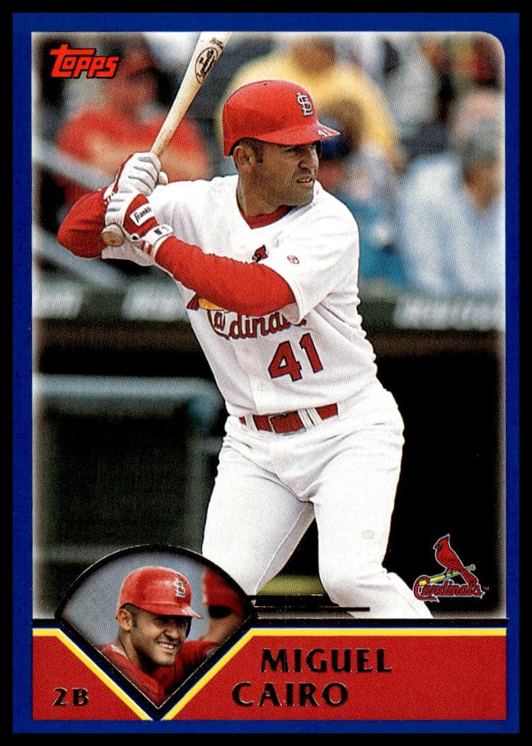 2003 Topps Miguel Cairo #606 (Front)