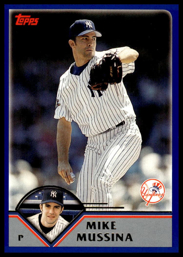 2003 Topps Mike Mussina #92 (Front)