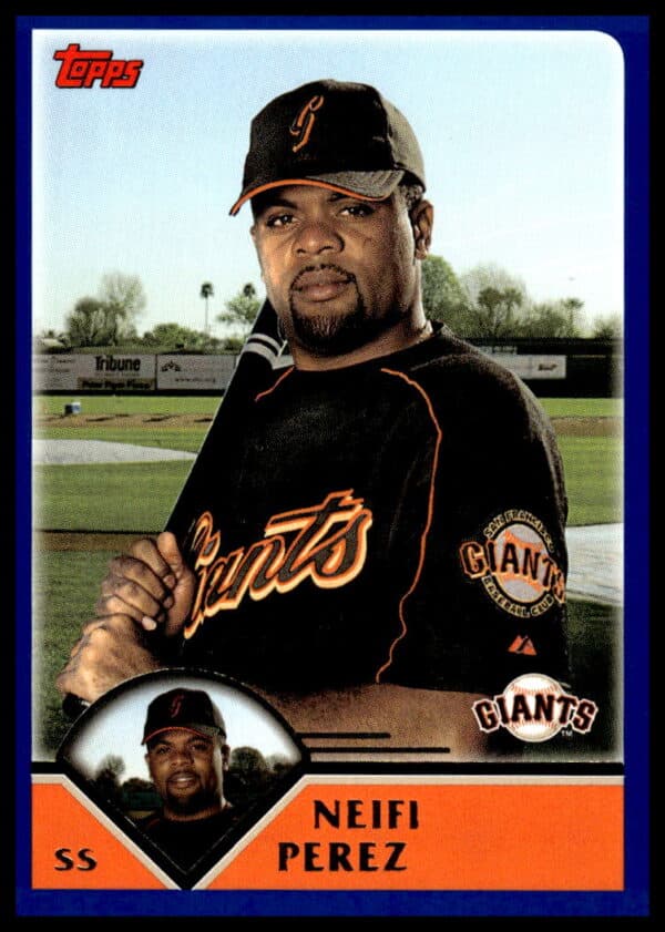 2003 Topps Neifi Perez #527 (Front)