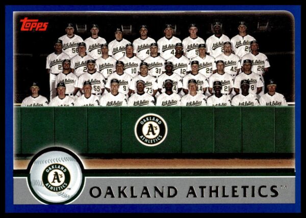 2003 Topps Oakland Athletics #650 (Front)