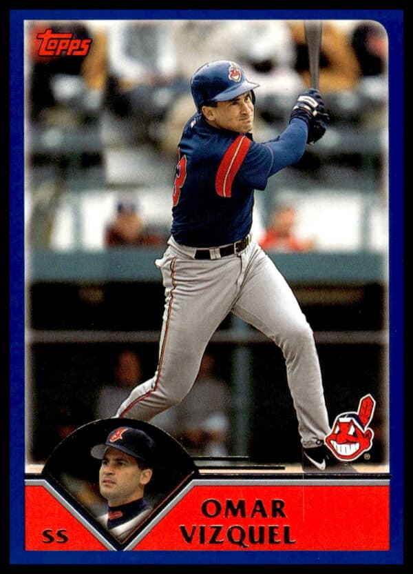 2003 Topps Omar Vizquel #98 (Front)