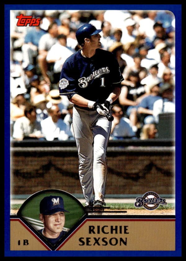 2003 Topps Richie Sexson #16 (Front)