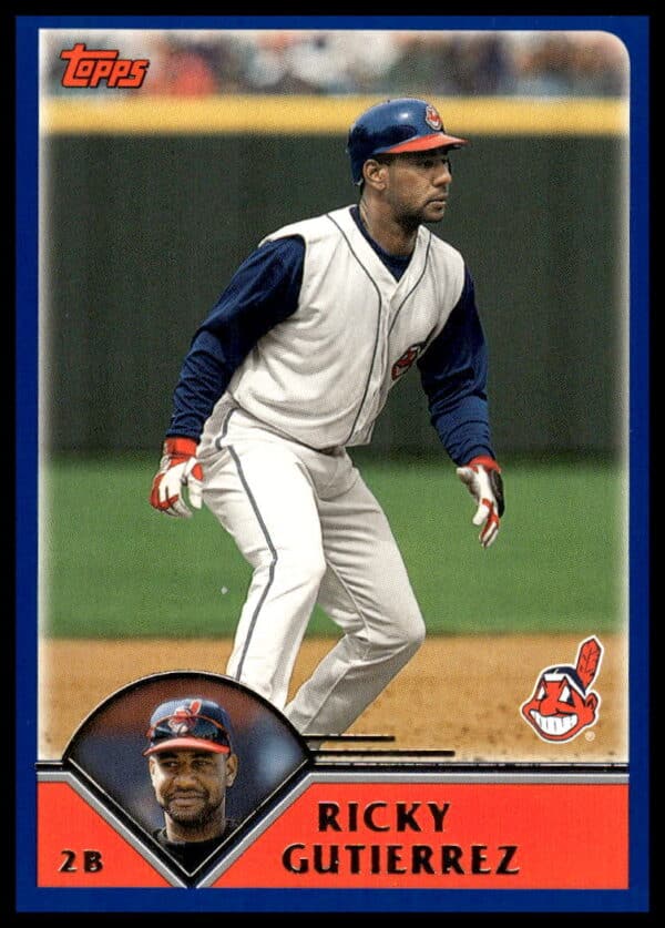 2003 Topps Ricky Gutierrez #627 (Front)