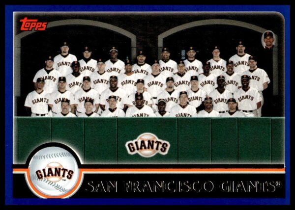 2003 Topps San Francisco Giants #654 (Front)