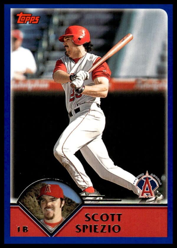 2003 Topps Scott Spiezio #607 (Front)