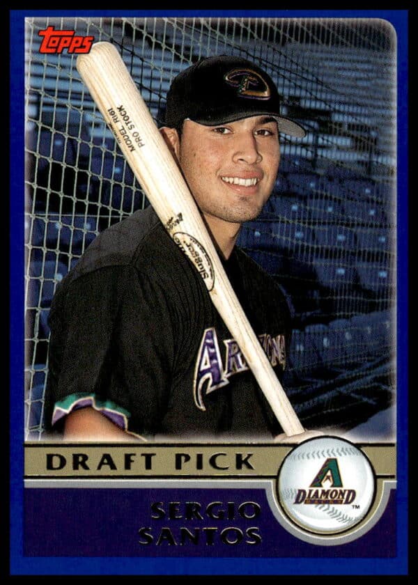 2003 Topps Sergio Santos #673 (Front)