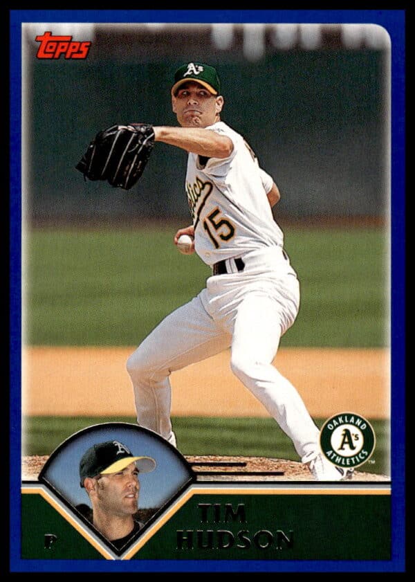 2003 Topps Tim Hudson #558 (Front)