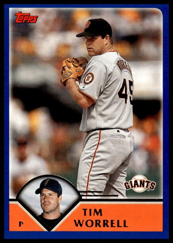 2003 Topps Tim Worrell #553 (Front)