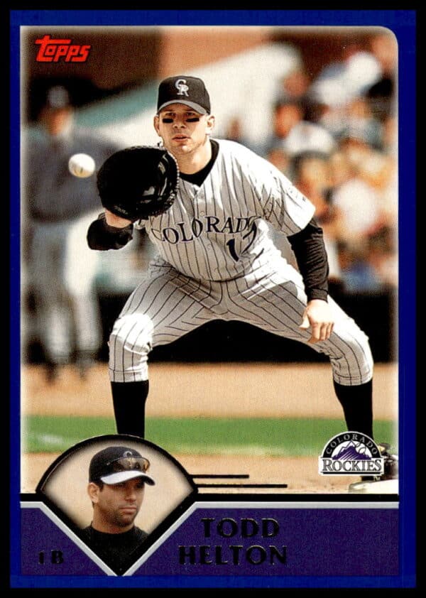 2003 Topps Todd Helton #20 (Front)