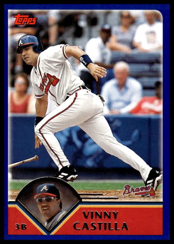 2003 Topps Vinny Castilla #601 (Front)