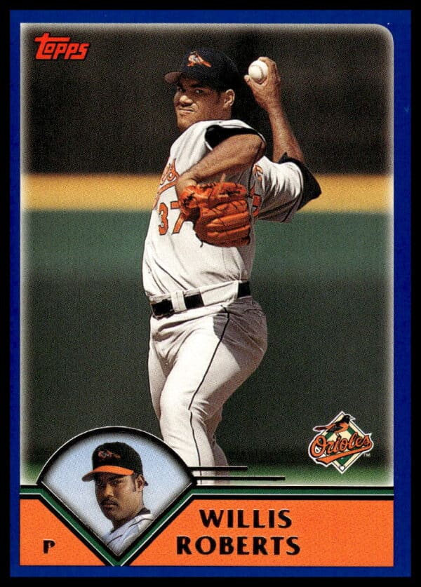 2003 Topps Willis Roberts #557 (Front)