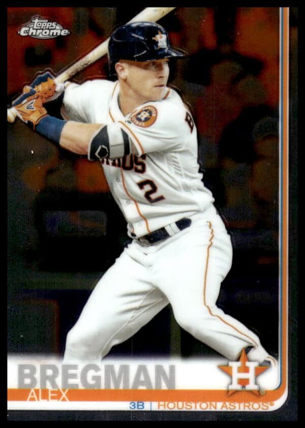 2019 Topps Chrome Alex Bregman #19 (Front)